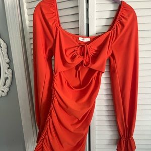 “Better Be” Dress bought in NYC, Orange